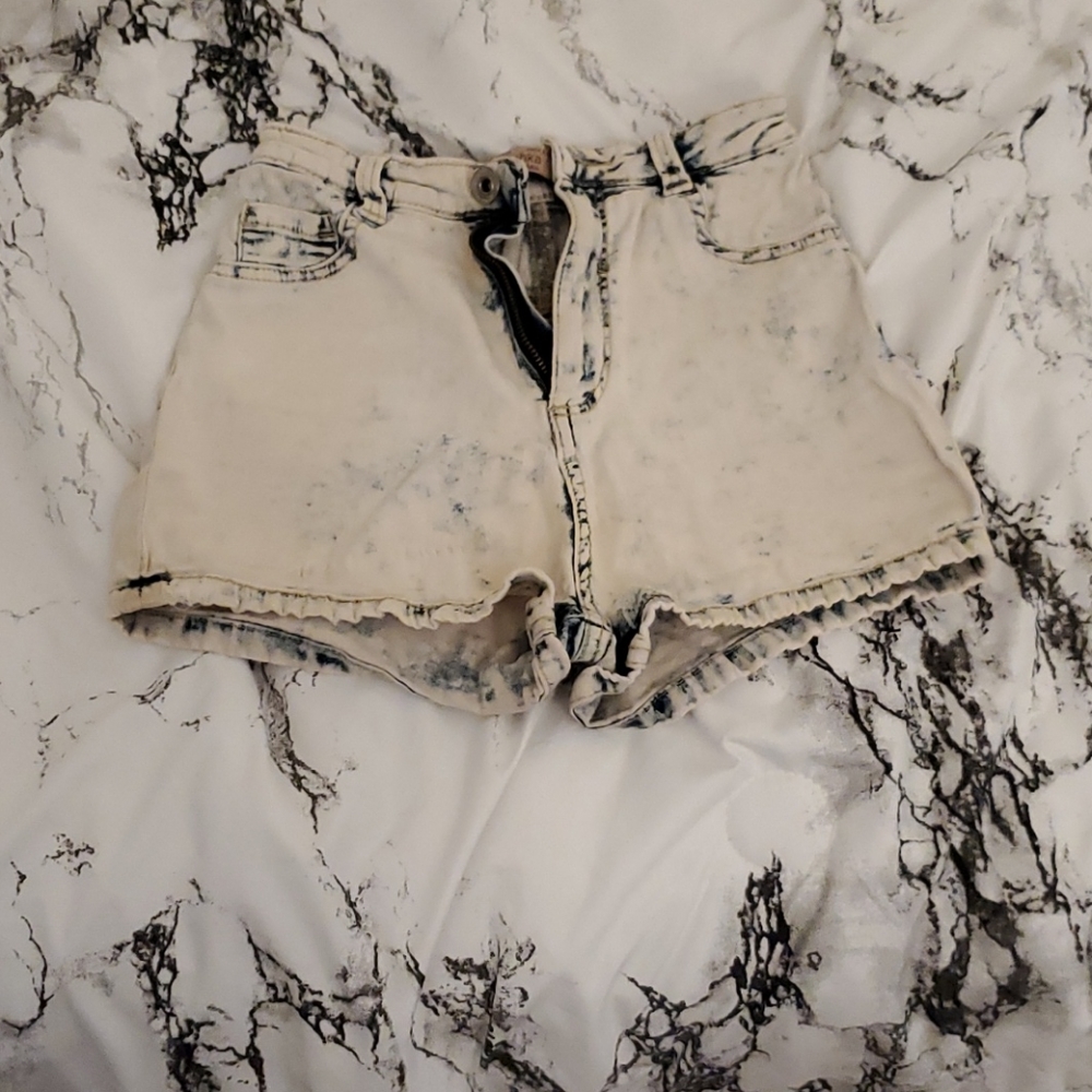 High waisted shorts